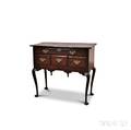 Queen Anne Stained Cherry High Chest Base