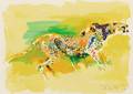 LeRoy Neiman American 19212012 Cheetah