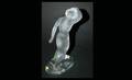 1327 Lalique France Crystal Tall Standing Nude Woman w