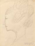 Elie Nadelman American 18851946 Profile Head of a Woman