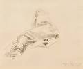 John Singer Sargent American 18561925 Reclining Figure