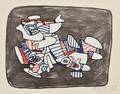 Jean Dubuffet French 19011985 Lion heraldique