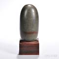 Large Shiva Lingam Stone Sculpture