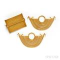 Group of Gold Ethnographic Jewelry