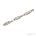 Platinum and Diamond Bracelet