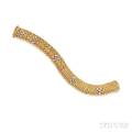 18kt Gold and Diamond Bracelet