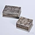 Two Silverwork Boxes