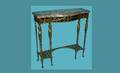 251A Neoclassical Style Gilt Bronze Marble Console