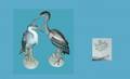 223 Pair of Fine Rosenthal Porcelain Herons underside