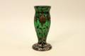 Green Glass vase