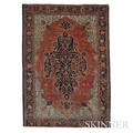 Antique Sarouk Carpet