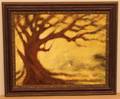 Allen Rodgers Oil on Canvas  Landscape w Tree