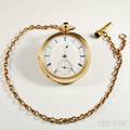 American Watch Co Openface Pocket Watch