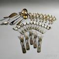 Group of Mostly Sterling Silver Flatware and Serving Pieces
