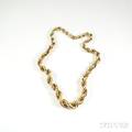 14kt Yellow Gold Ropetwist Necklace