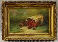EM Kelley American 19th Century Still Life with Bag of Cherries