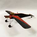 Painted Folk Art Model of a Plane