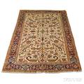 Heriz Rug with Ivory Field