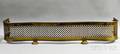 Brass Serpentine Fireplace Fender