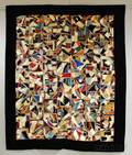 Victorian Silk and Velvet Crazy Quilt