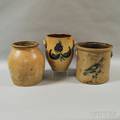 Three Stoneware Vessels