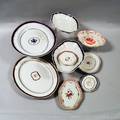 Nine Chinese Export Porcelain Dishes and Platters