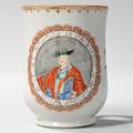 Export Porcelain Glorious Victory at Culloden Mug