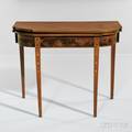 Inlaid Mahogany Card Table