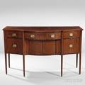 Inlaid Mahogany Sideboard