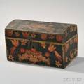 Polychrome Painted Dometop Box