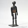 Painteddecorated Articulated Black Figure