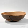 Large Turned Bowl with Makedo Repair