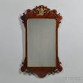 Mahogany and Giltgesso Mirror