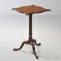 Mahogany Tilttop Candlestand