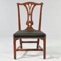 Carved Mahogany Side Chair