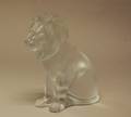 223 LALIQUE MOLDED AND FROSTED CRYSTAL FIGURE OF BAMA