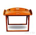 Sveng Langkilde Danish Modern Teak and Brass Butlers Tray Table