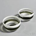 Pair of Venini Glass Bowls