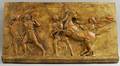 High Relief Plaster Panel of a Classical Scene