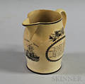 Liverpool Transferdecorated Creamware Jug
