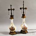 Pair of Porcelain Lamps