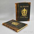 Two Volumes of Frank Leslies The Soldier in Our Civil War
