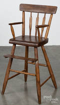 Pennsylvania arrowback highchair