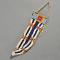 Central Plains Beaded Hide Knife Sheath