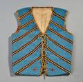 Blackfoot Beaded Cloth Vest