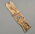 Blackfoot Beaded Hide Pipe Bag