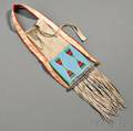Northern Plains Beaded Hide Pipe Bag