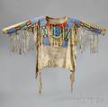 Blackfoot Beaded and Painted Antelope Hide Shirt