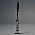 New Guinea Carved Wood Lime Spatula