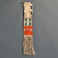 Lakota Beaded and Quilled Hide Pipe Bag